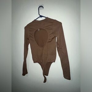 Mocha bodysuit